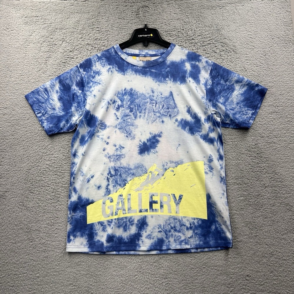 Gallery Dept Tie-Dye Hill Climb 78 T-Shirt Cloud Baggy Short Sleeve Medium Mens